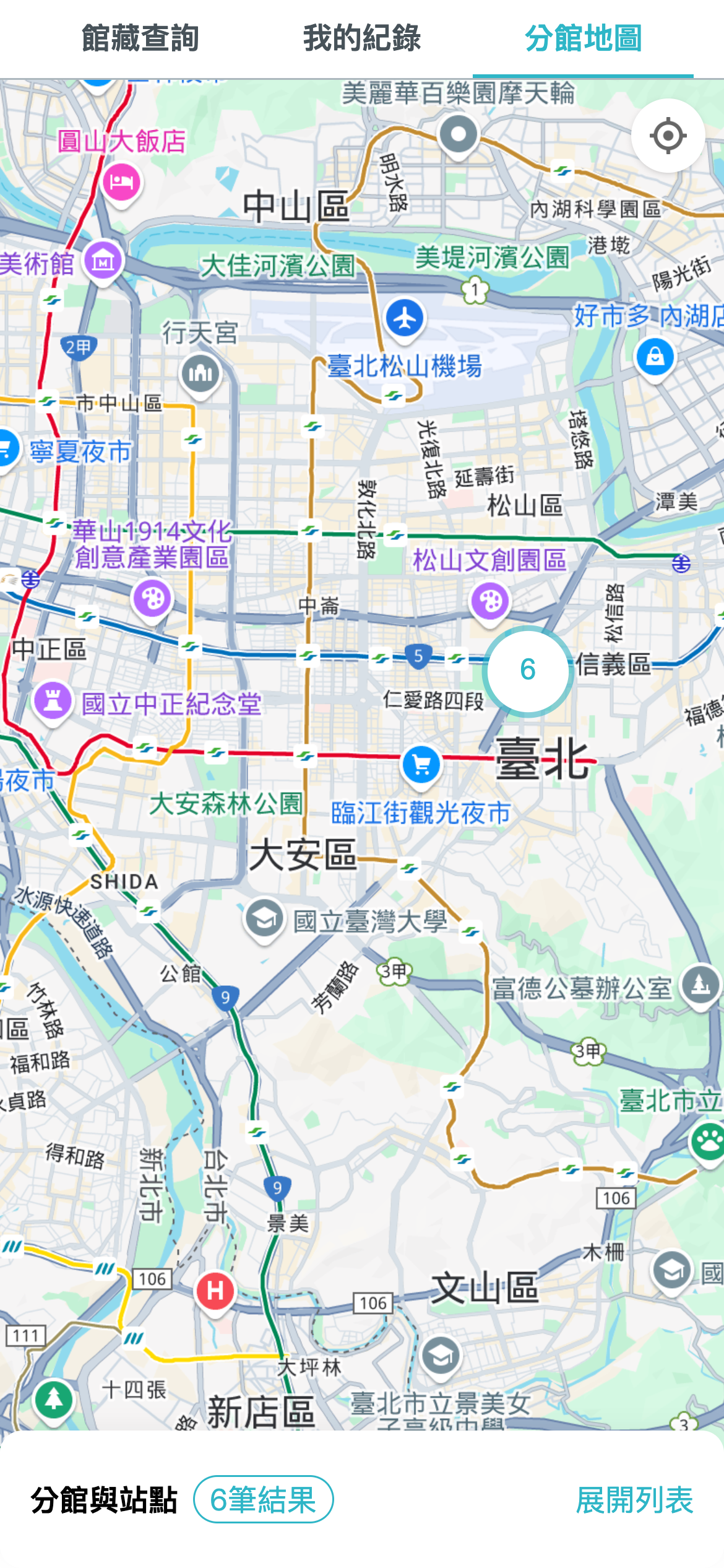 Branch Map
